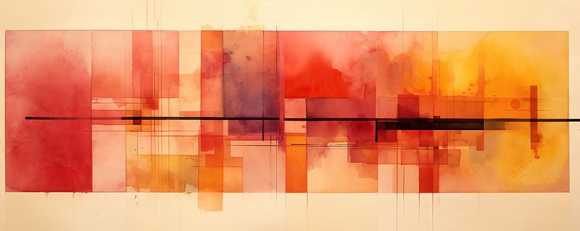 Work on the Wall 151974 by Abstract Painting