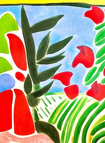 In de bloementuin, motief 2