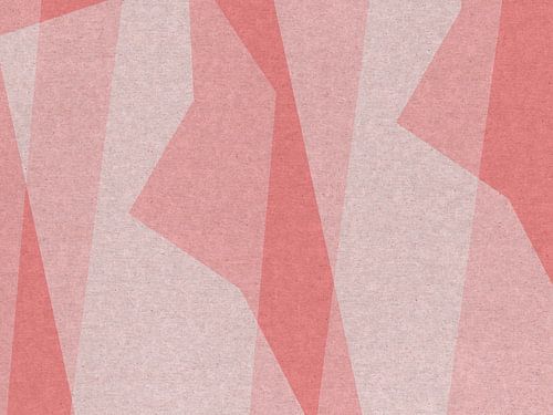 Blozend gefluister. Moderne abstracte retro stijl kunst.