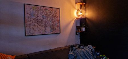 Carte de Den Bosch avec le style 'Soothing Spring'