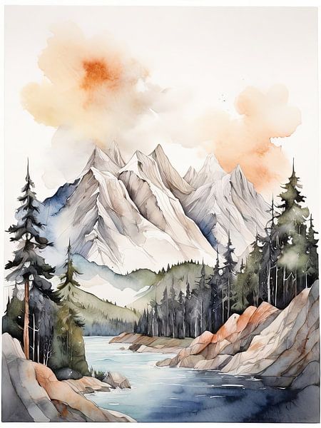 Vrede van het bos van TOAN TRAN