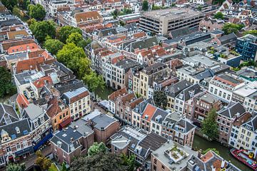 Uitzicht van de Domtoren over Utrecht