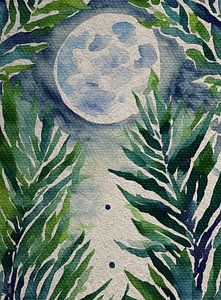 Boho Moon mit Girlande Nr.09 |The Bohemian Vintage Collection