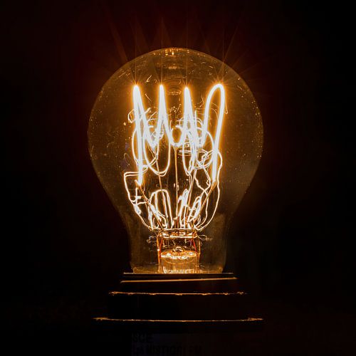 ouderwetse gloeilamp