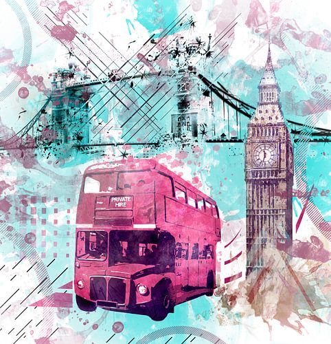 Digital-Art LONDON COMPOSING 