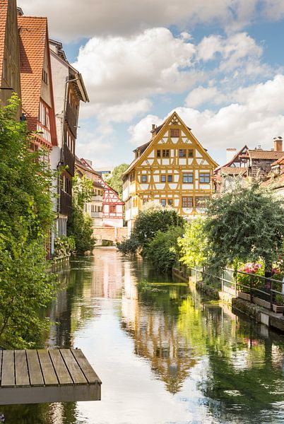 Historic fishermen's quarter in the old town of Ulm by ManfredFotos