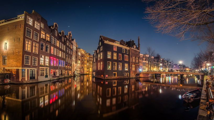 Amsterdam grachten van Edwin Mooijaart