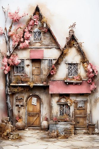 Maison fantaisiste dans le village