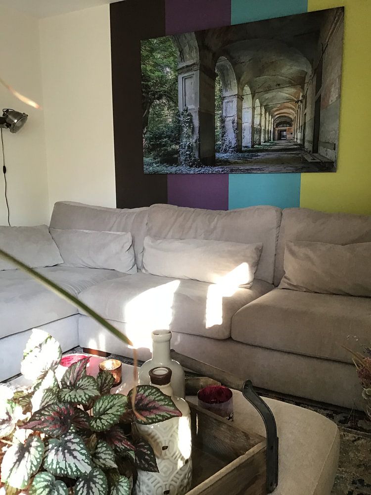 Galerie in ein verlassenes Hospital von Frans Nijland