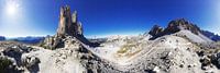Panorama in den Dolomiten mit den Drei Zinnen von Frank Herrmann Miniaturansicht