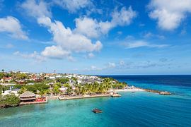 Drone shot Jan Thiel Curacao