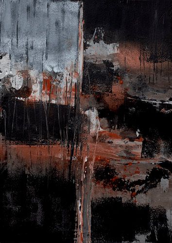 neutraal abstract tweeluik