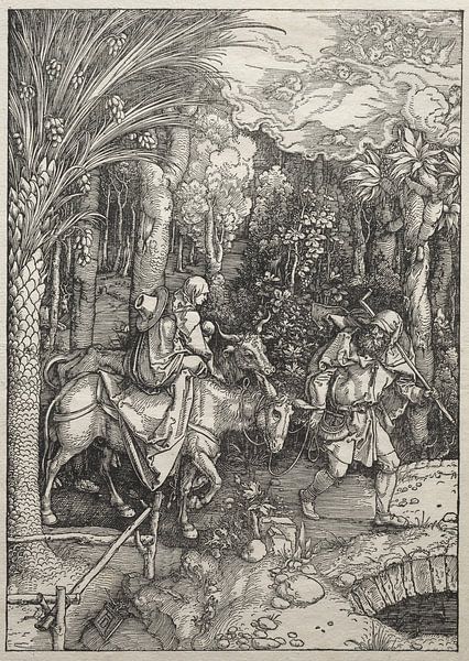 Marialeven: Vlucht naar Egypte, Albrecht Dürer van De Canon