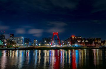 Skyline van Rotterdam van Samantha Rorijs