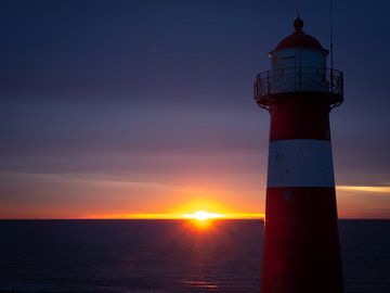 Zonsondergang bij Noorderhoofd van Caatje Clicks