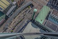 Rotterdam vu d'en haut par Rene Ladenius Digital Art Aperçu
