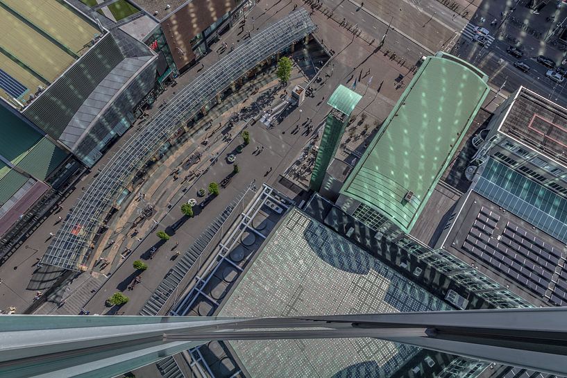 Rotterdam vu d'en haut par Rene Ladenius Digital Art