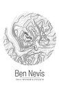 Ben Nevis | Kaart Topografie (Minimaal) van ViaMapia thumbnail