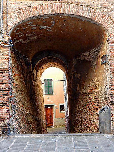 Going Down Citta Della Pieve Umbria by Dorothy Berry-Lound