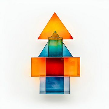 Eigentijdse uitstraling - toekomstgerichte harmonie van Klaus Tesching - Art-AI