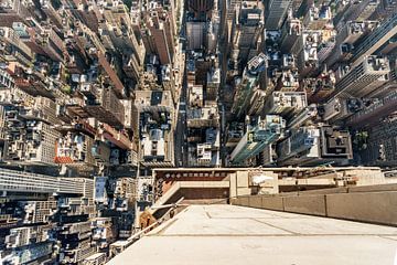 Blick vom Empire State Building New York by Kurt Krause