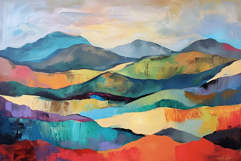 Whispers of Chromatic Peaks by Art Whims
