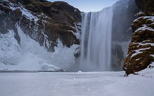 Skogafoss Wasserfall, Island, Europa