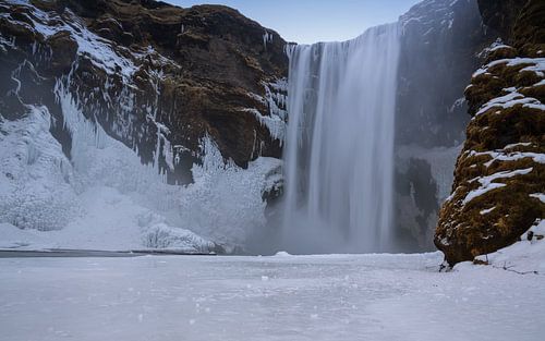 Skogafoss Waterval, IJsland, Europa