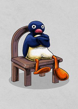 Boze Pinguïn Meme van Adam Khabibi