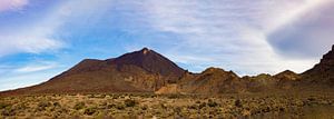 El Teide auf Teneriffa, Spanien. Panoramafoto