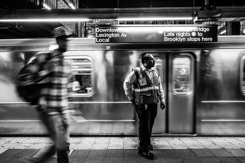 Subway Manhattan New York City van Eddy Westdijk