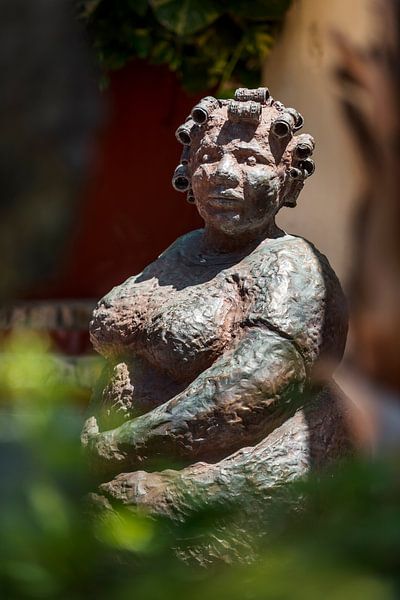 Statue Antillenfrau von Keesnan Dogger Fotografie