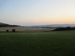 Zonsondergang bij longman Wellington