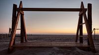 Zonsondergang, St. Peter-Ording