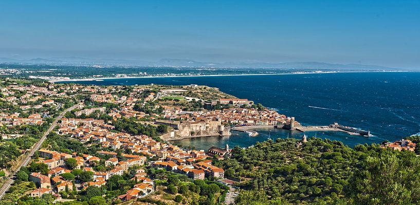 Collioure, Südfrankreich von Johan Swaneveld
