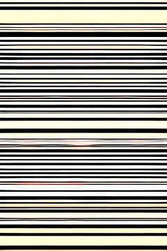 Gewoon strepen - in zwart en zachte kleur tinten van Lily van Riemsdijk - Art Prints with Color