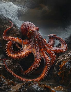 Octopus van fernlichtsicht