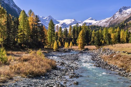 Herfst in de Zwitserse Alpen