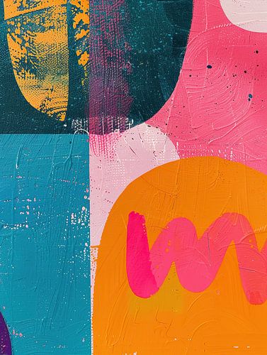 Peinture minimaliste scandinave