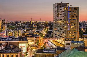 Binnenweg am Abend