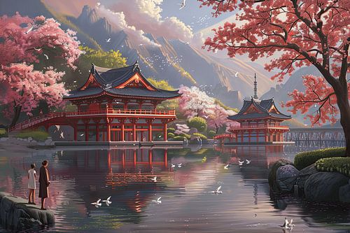 schilderachtig Japan