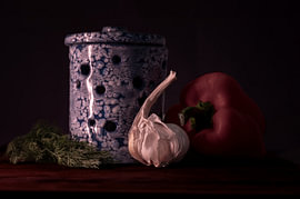 Still Life: Red, White and Blue by SR Blaauw