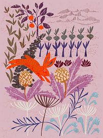 Artischockendieb bei Sonnenaufgang von Annick