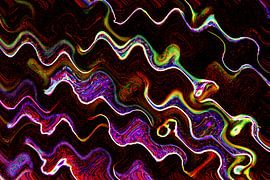 Kleuren golf van Jolanta Mayerberg