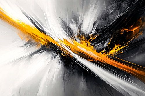 Dynamische abstracte lijnen en kleuren