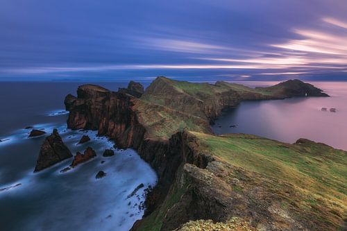 Madeira Ponta de Sao Lourenco at sunrise