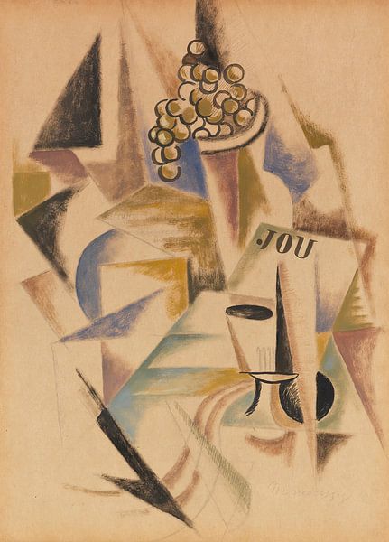 Louis Marcoussis - Stillleben mit Früchten (1920) von Peter Balan