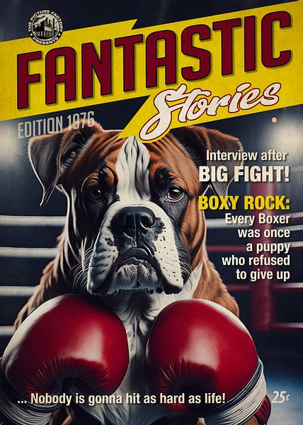 Histoires fantastiques #9, boxeur par Ted Decker