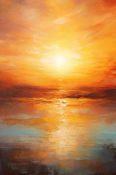 Zonsondergang van Imagine