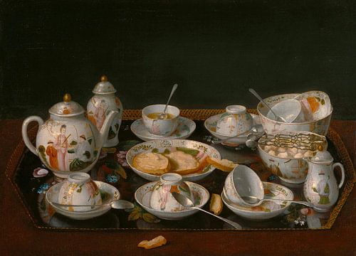 Stilleven: Theeset, Jean-Étienne Liotard